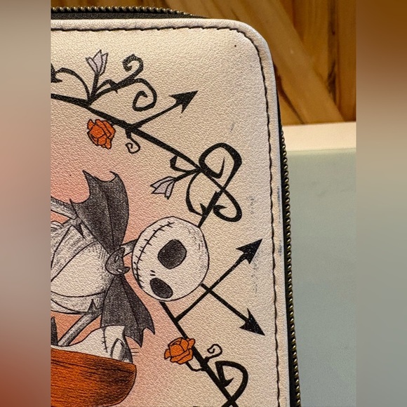 The Nightmare Before Christmas Jack & Sally Loungefly Backpack + Matching Wallet main image 9